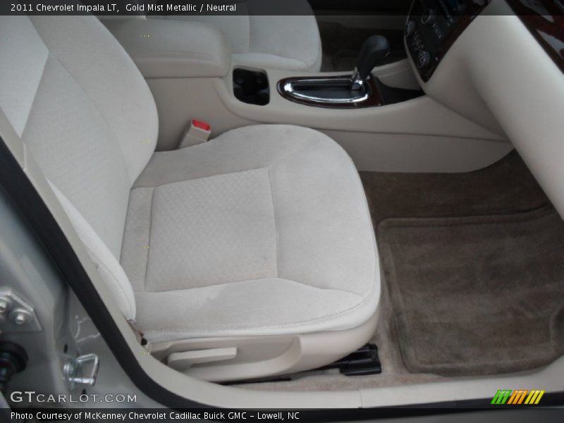 Gold Mist Metallic / Neutral 2011 Chevrolet Impala LT