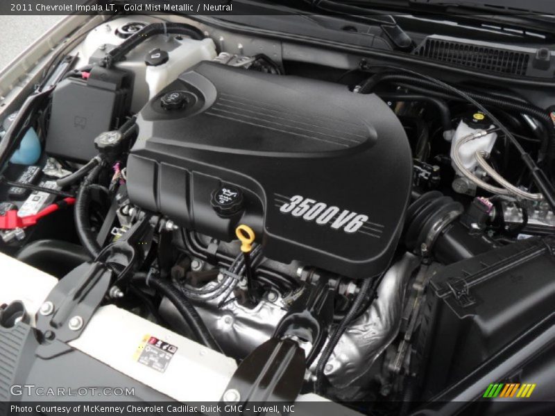 Gold Mist Metallic / Neutral 2011 Chevrolet Impala LT
