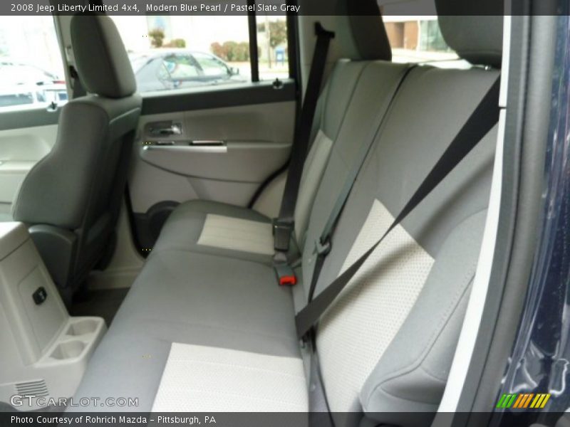 Modern Blue Pearl / Pastel Slate Gray 2008 Jeep Liberty Limited 4x4