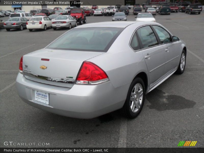 Silver Ice Metallic / Ebony 2011 Chevrolet Impala LT