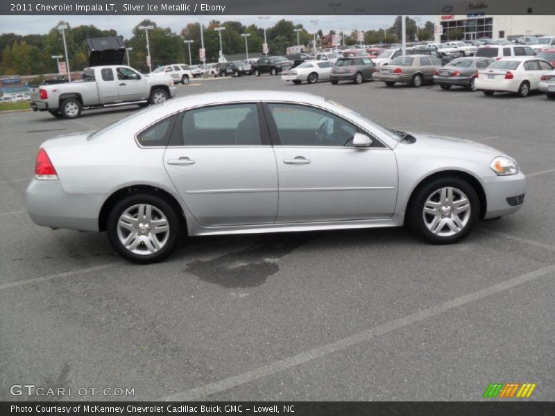 Silver Ice Metallic / Ebony 2011 Chevrolet Impala LT