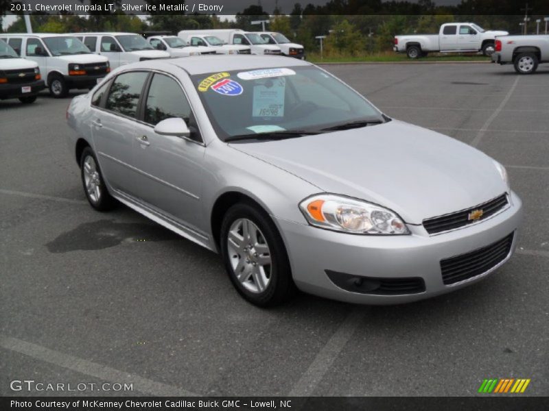 Silver Ice Metallic / Ebony 2011 Chevrolet Impala LT