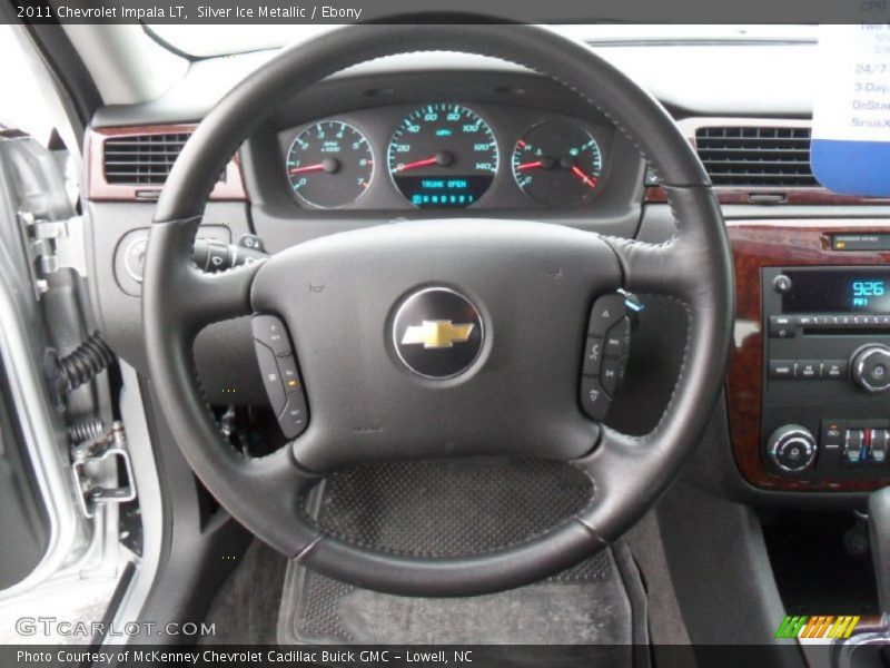 Silver Ice Metallic / Ebony 2011 Chevrolet Impala LT