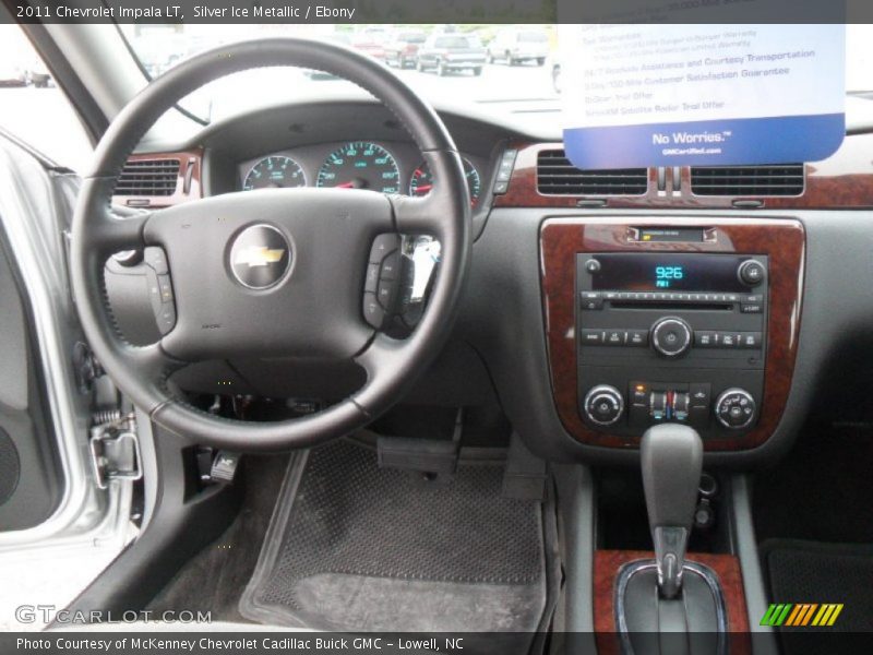 Silver Ice Metallic / Ebony 2011 Chevrolet Impala LT