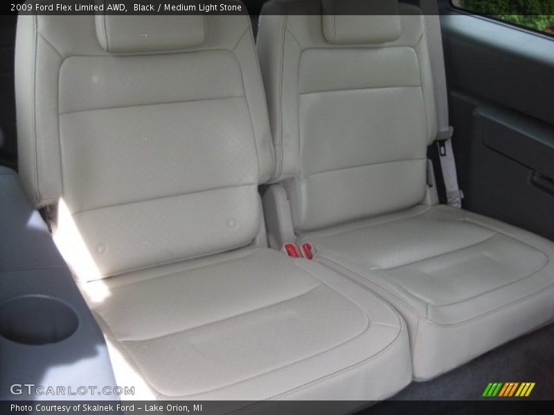 Black / Medium Light Stone 2009 Ford Flex Limited AWD