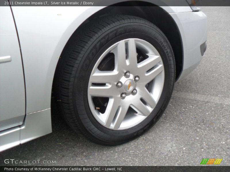 Silver Ice Metallic / Ebony 2011 Chevrolet Impala LT