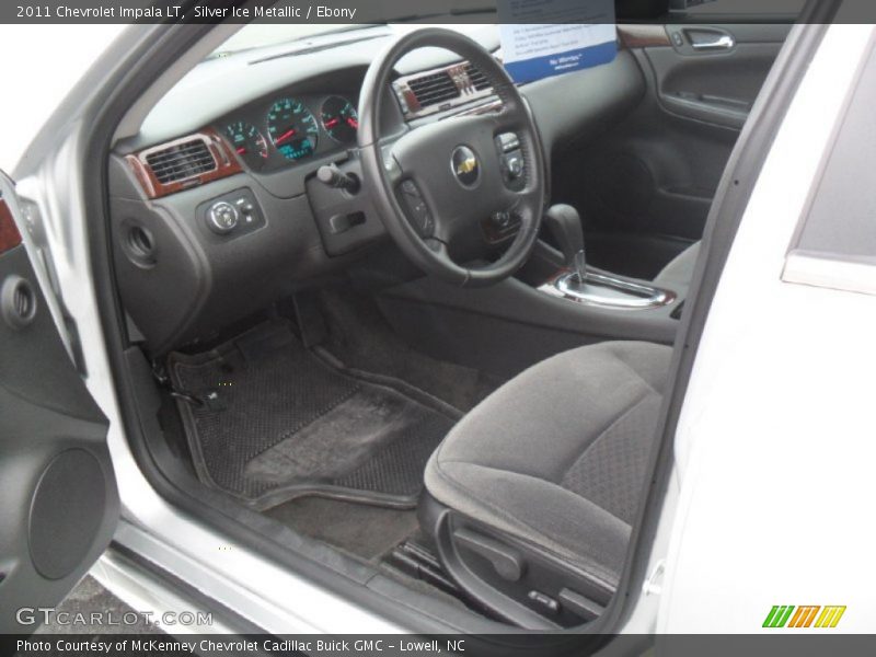 Silver Ice Metallic / Ebony 2011 Chevrolet Impala LT