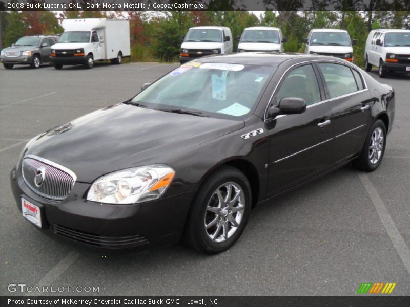 Dark Mocha Metallic / Cocoa/Cashmere 2008 Buick Lucerne CXL