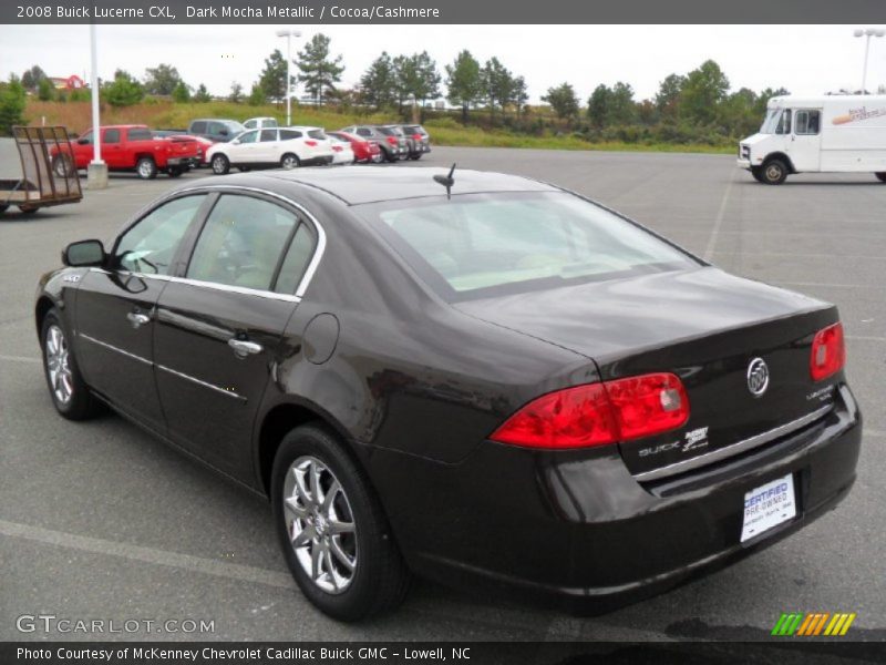 Dark Mocha Metallic / Cocoa/Cashmere 2008 Buick Lucerne CXL