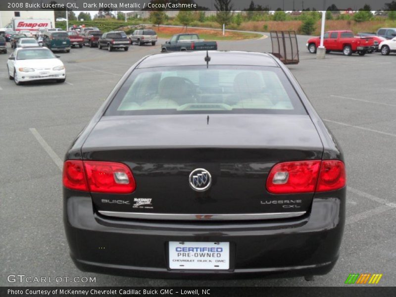 Dark Mocha Metallic / Cocoa/Cashmere 2008 Buick Lucerne CXL