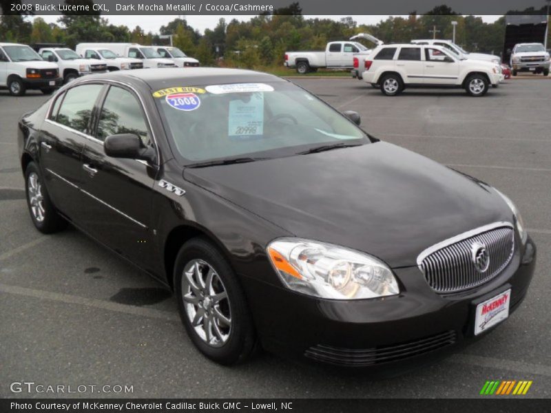 Dark Mocha Metallic / Cocoa/Cashmere 2008 Buick Lucerne CXL