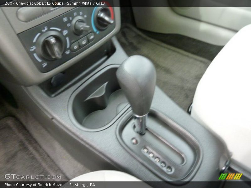 Summit White / Gray 2007 Chevrolet Cobalt LS Coupe