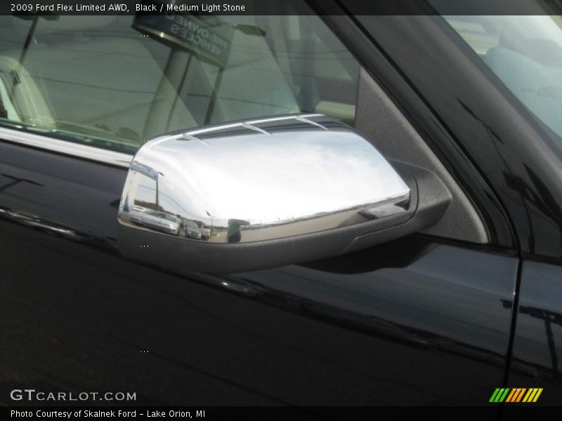 Black / Medium Light Stone 2009 Ford Flex Limited AWD