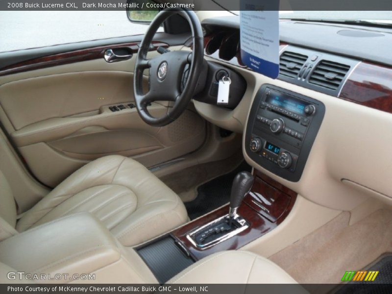Dark Mocha Metallic / Cocoa/Cashmere 2008 Buick Lucerne CXL