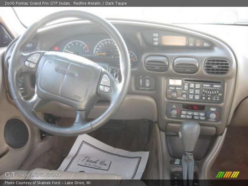 Redfire Metallic / Dark Taupe 2000 Pontiac Grand Prix GTP Sedan