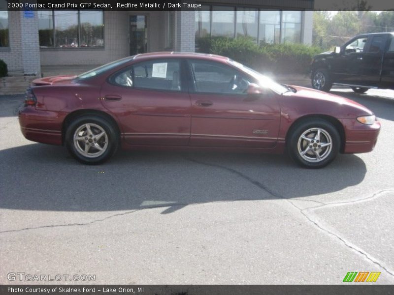 Redfire Metallic / Dark Taupe 2000 Pontiac Grand Prix GTP Sedan