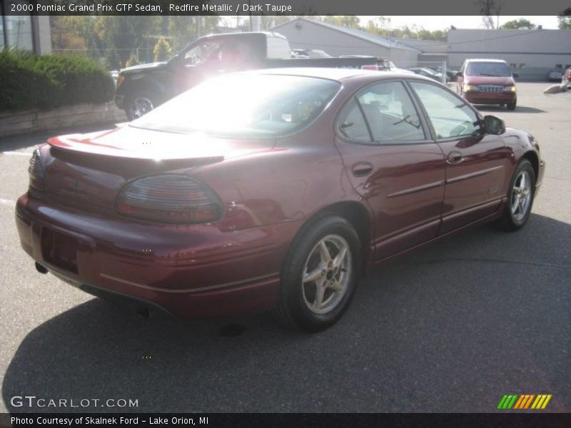 Redfire Metallic / Dark Taupe 2000 Pontiac Grand Prix GTP Sedan