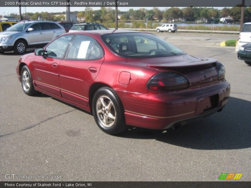 Redfire Metallic / Dark Taupe 2000 Pontiac Grand Prix GTP Sedan
