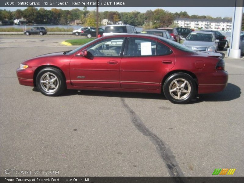 Redfire Metallic / Dark Taupe 2000 Pontiac Grand Prix GTP Sedan