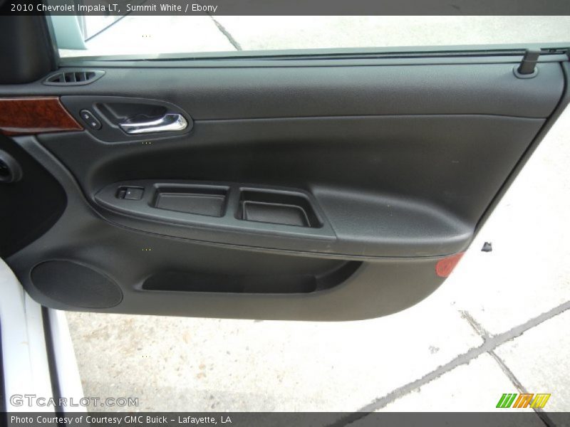 Summit White / Ebony 2010 Chevrolet Impala LT