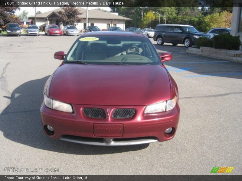 Redfire Metallic / Dark Taupe 2000 Pontiac Grand Prix GTP Sedan