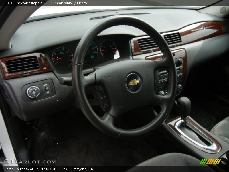 Summit White / Ebony 2010 Chevrolet Impala LT