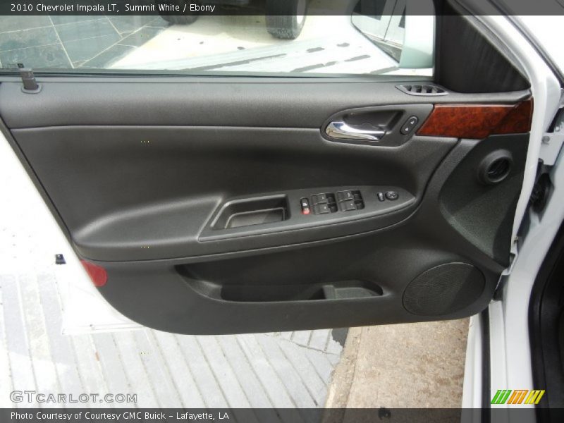 Summit White / Ebony 2010 Chevrolet Impala LT