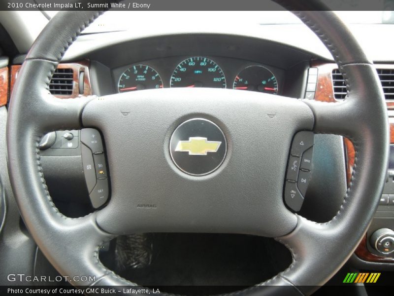 Summit White / Ebony 2010 Chevrolet Impala LT