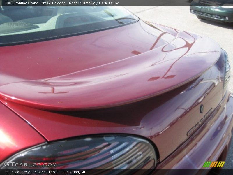 Redfire Metallic / Dark Taupe 2000 Pontiac Grand Prix GTP Sedan