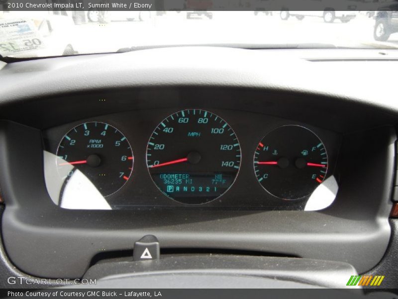 Summit White / Ebony 2010 Chevrolet Impala LT