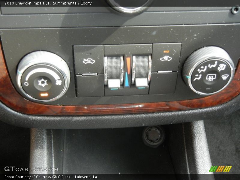 Summit White / Ebony 2010 Chevrolet Impala LT
