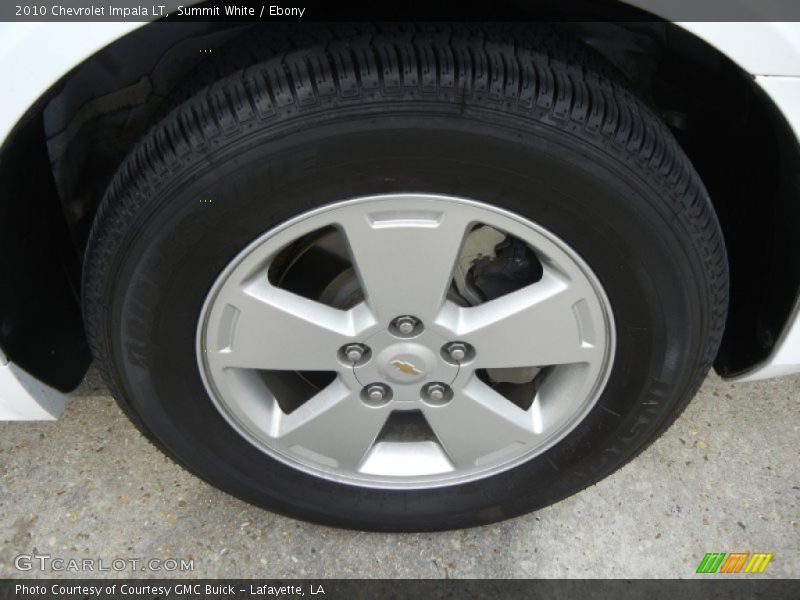 Summit White / Ebony 2010 Chevrolet Impala LT