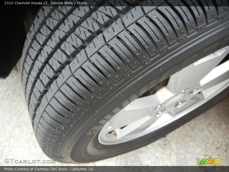 Summit White / Ebony 2010 Chevrolet Impala LT