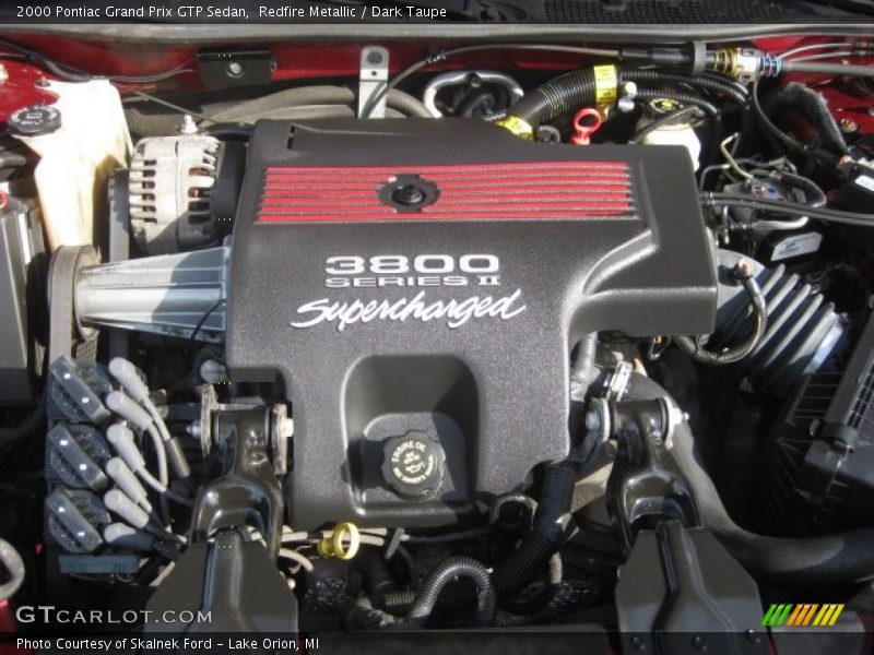  2000 Grand Prix GTP Sedan Engine - 3.8 Liter Supercharged OHV 12-Valve V6