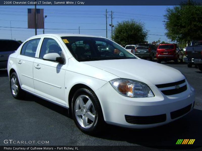 Summit White / Gray 2006 Chevrolet Cobalt LT Sedan