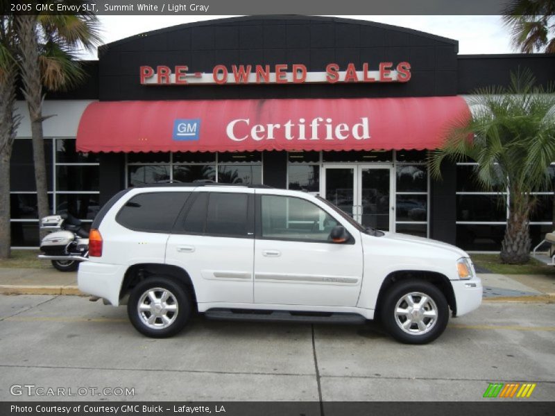 Summit White / Light Gray 2005 GMC Envoy SLT