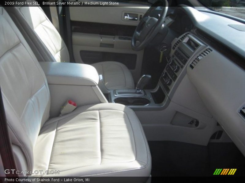 Brilliant Silver Metallic / Medium Light Stone 2009 Ford Flex SEL
