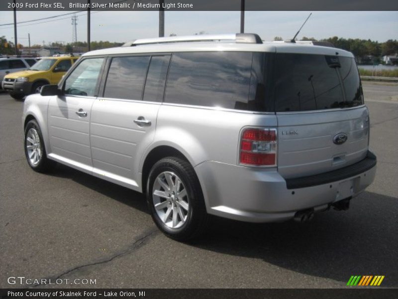 Brilliant Silver Metallic / Medium Light Stone 2009 Ford Flex SEL