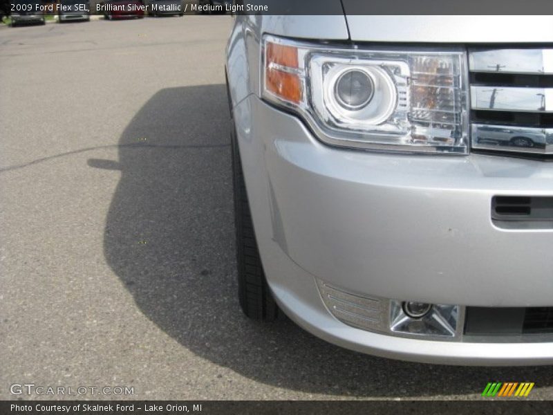 Brilliant Silver Metallic / Medium Light Stone 2009 Ford Flex SEL