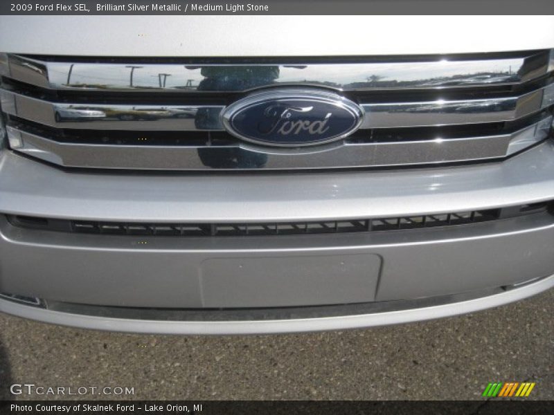 Brilliant Silver Metallic / Medium Light Stone 2009 Ford Flex SEL