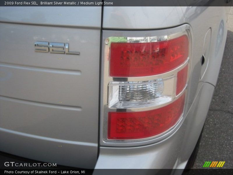 Brilliant Silver Metallic / Medium Light Stone 2009 Ford Flex SEL