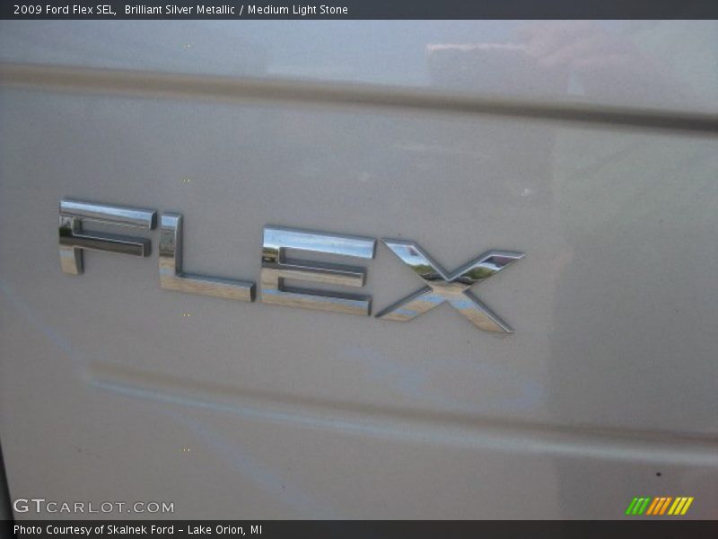 Brilliant Silver Metallic / Medium Light Stone 2009 Ford Flex SEL
