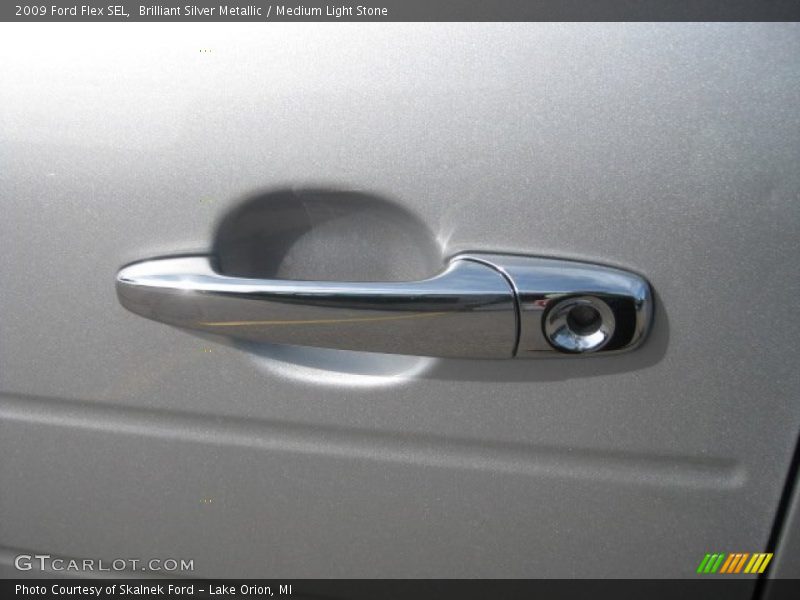 Brilliant Silver Metallic / Medium Light Stone 2009 Ford Flex SEL