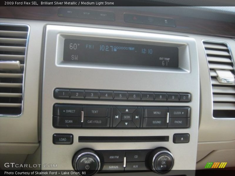 Brilliant Silver Metallic / Medium Light Stone 2009 Ford Flex SEL