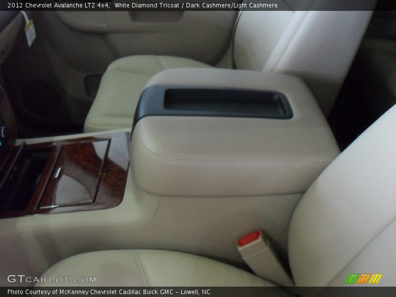 White Diamond Tricoat / Dark Cashmere/Light Cashmere 2012 Chevrolet Avalanche LTZ 4x4