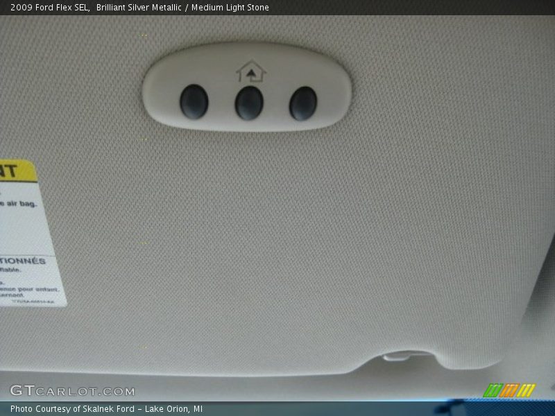 Brilliant Silver Metallic / Medium Light Stone 2009 Ford Flex SEL