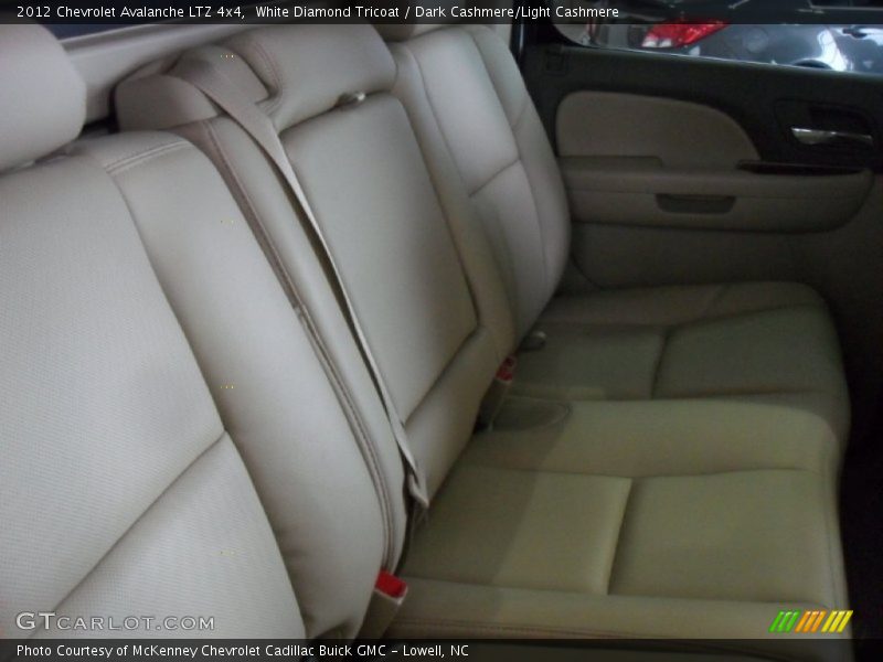 White Diamond Tricoat / Dark Cashmere/Light Cashmere 2012 Chevrolet Avalanche LTZ 4x4