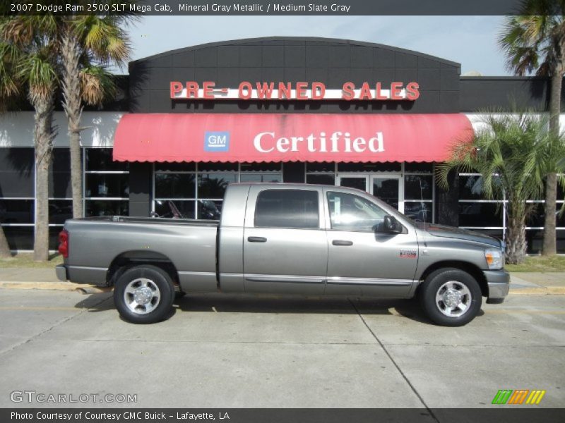 Mineral Gray Metallic / Medium Slate Gray 2007 Dodge Ram 2500 SLT Mega Cab