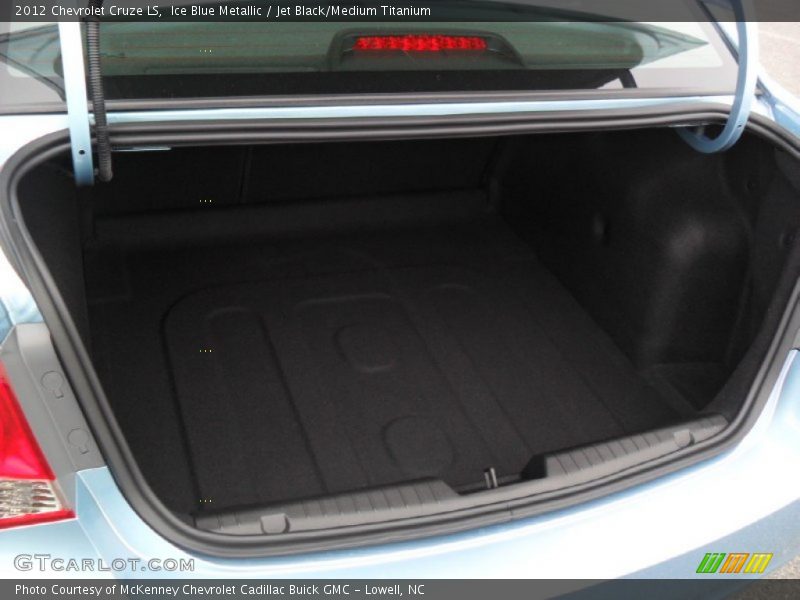 Ice Blue Metallic / Jet Black/Medium Titanium 2012 Chevrolet Cruze LS