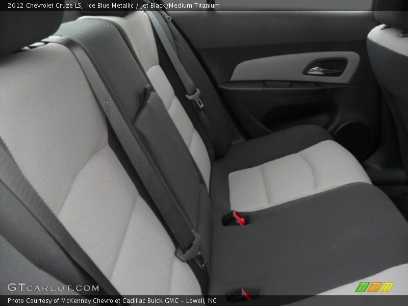 Ice Blue Metallic / Jet Black/Medium Titanium 2012 Chevrolet Cruze LS